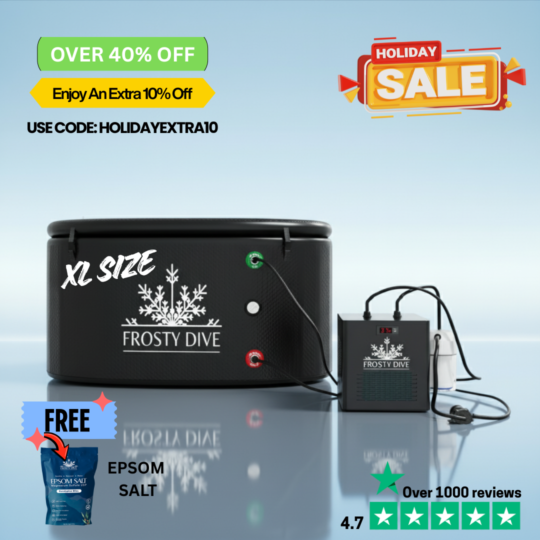 XL Ice Bathtub + 1/3 HP Chiller