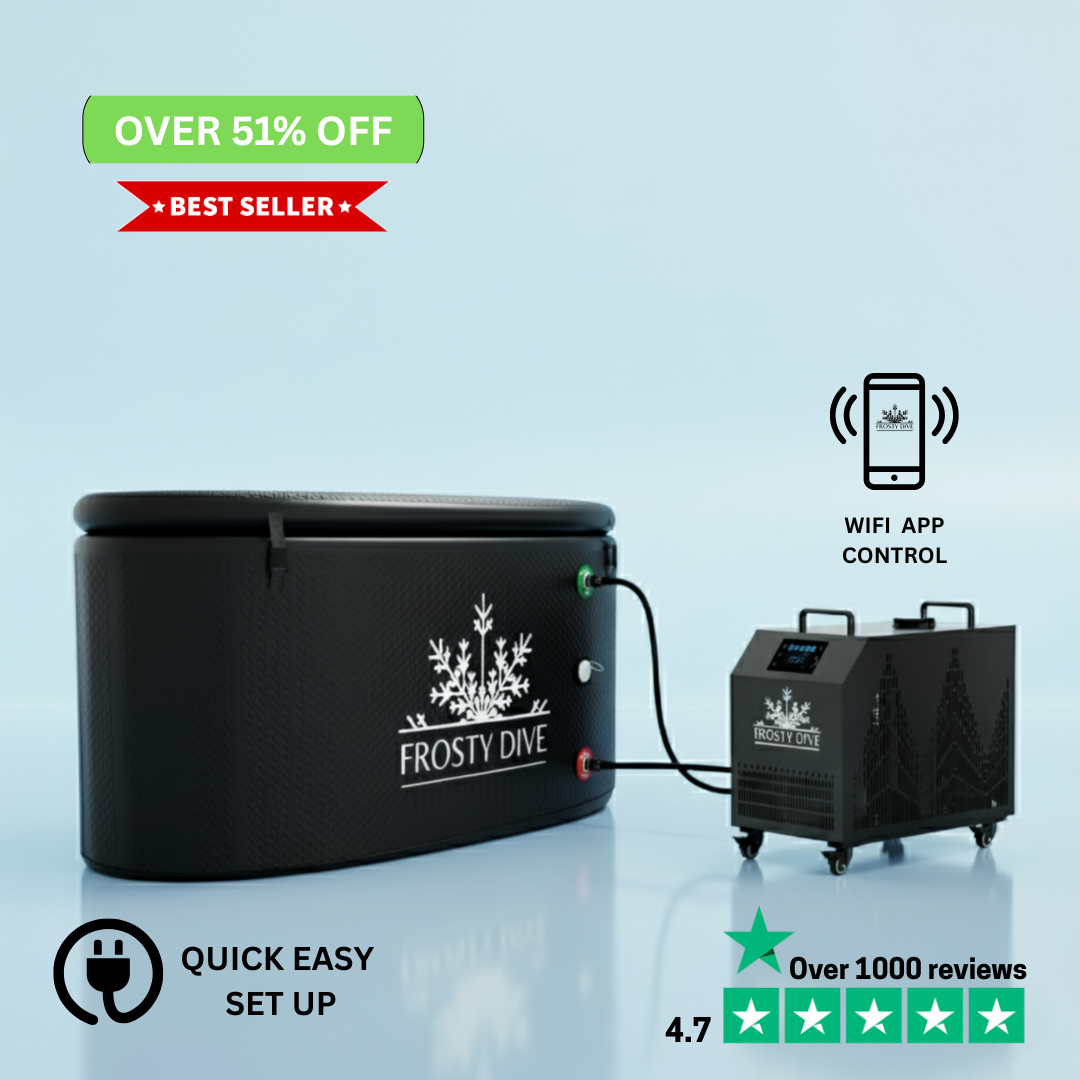 XL Ice Bathtub + 1 HP Chiller