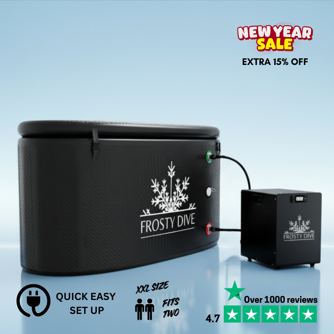 XXL Ice Bathtub + 1/3 HP Water Chiller