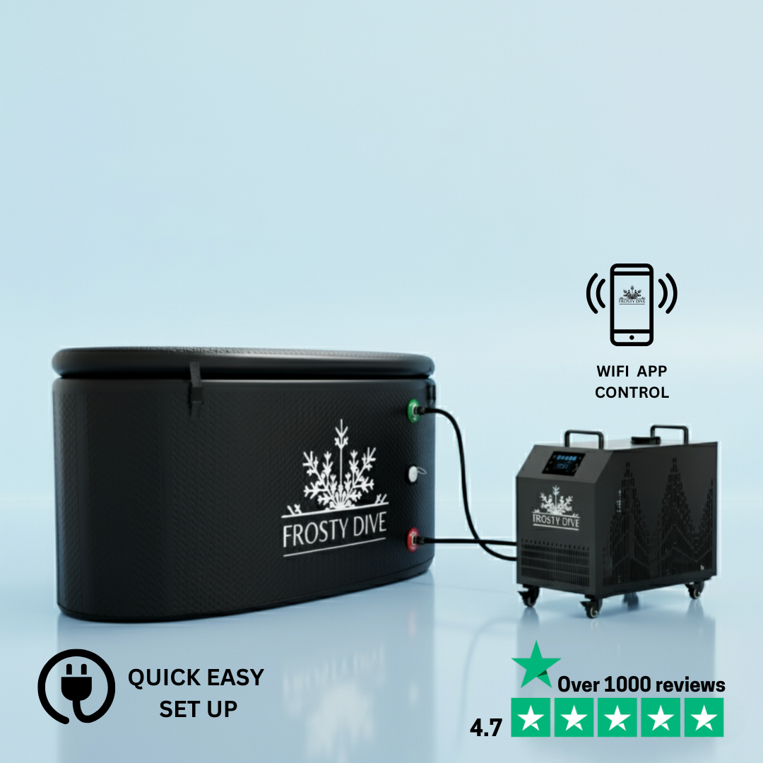 XL Ice Bathtub + 1 HP Chiller