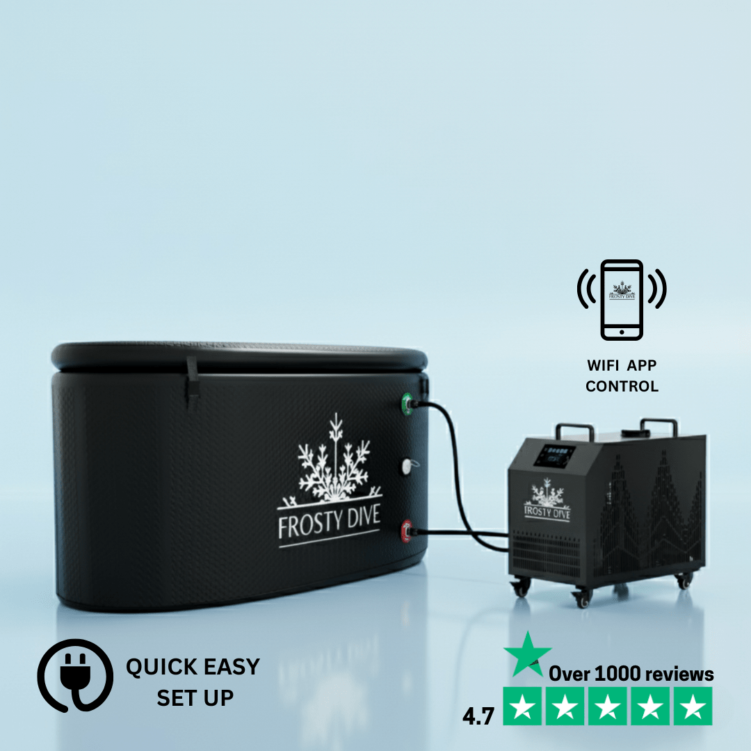 XL Ice Bathtub + 1 HP Chiller