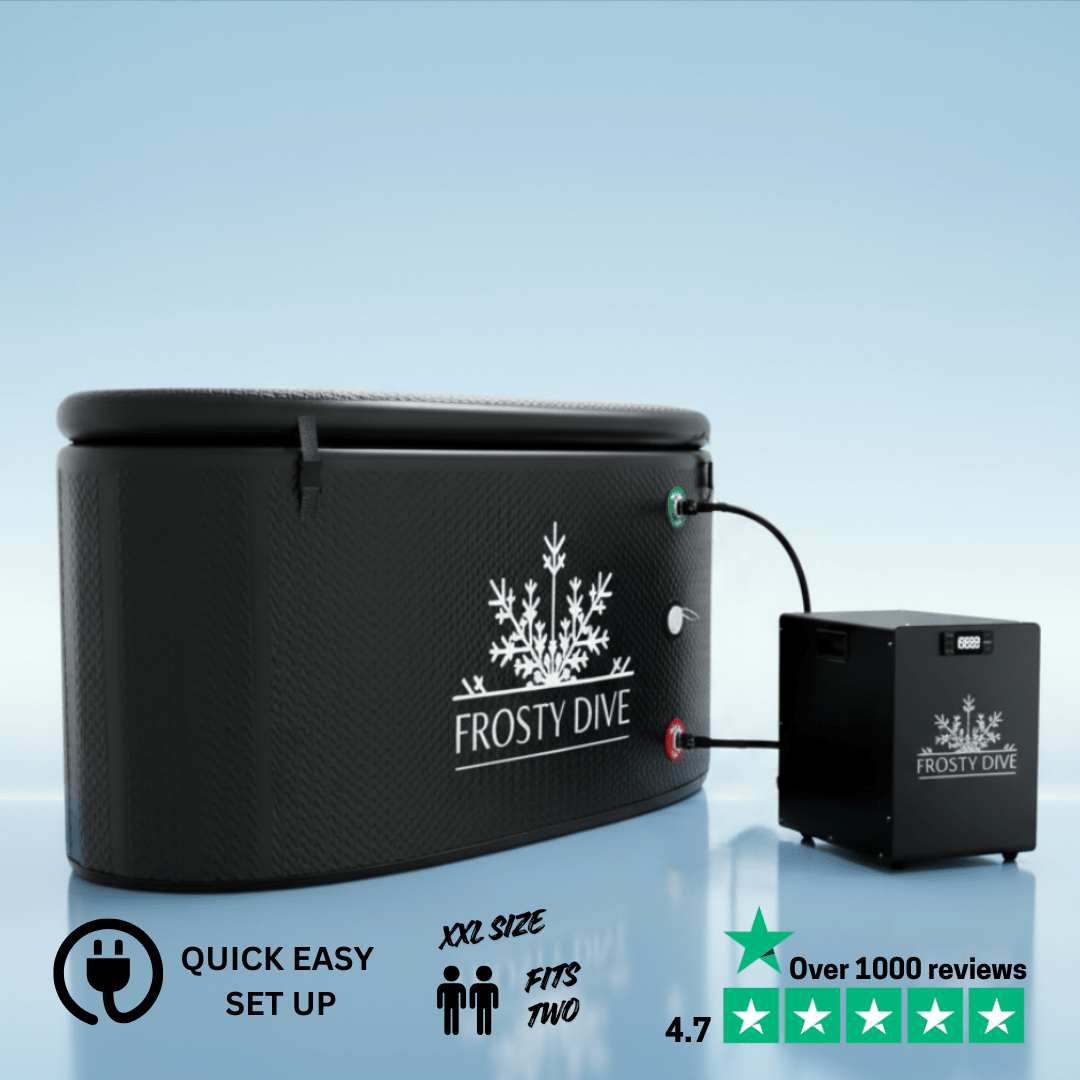 XXL Ice Bathtub + 1/3 HP Water Chiller