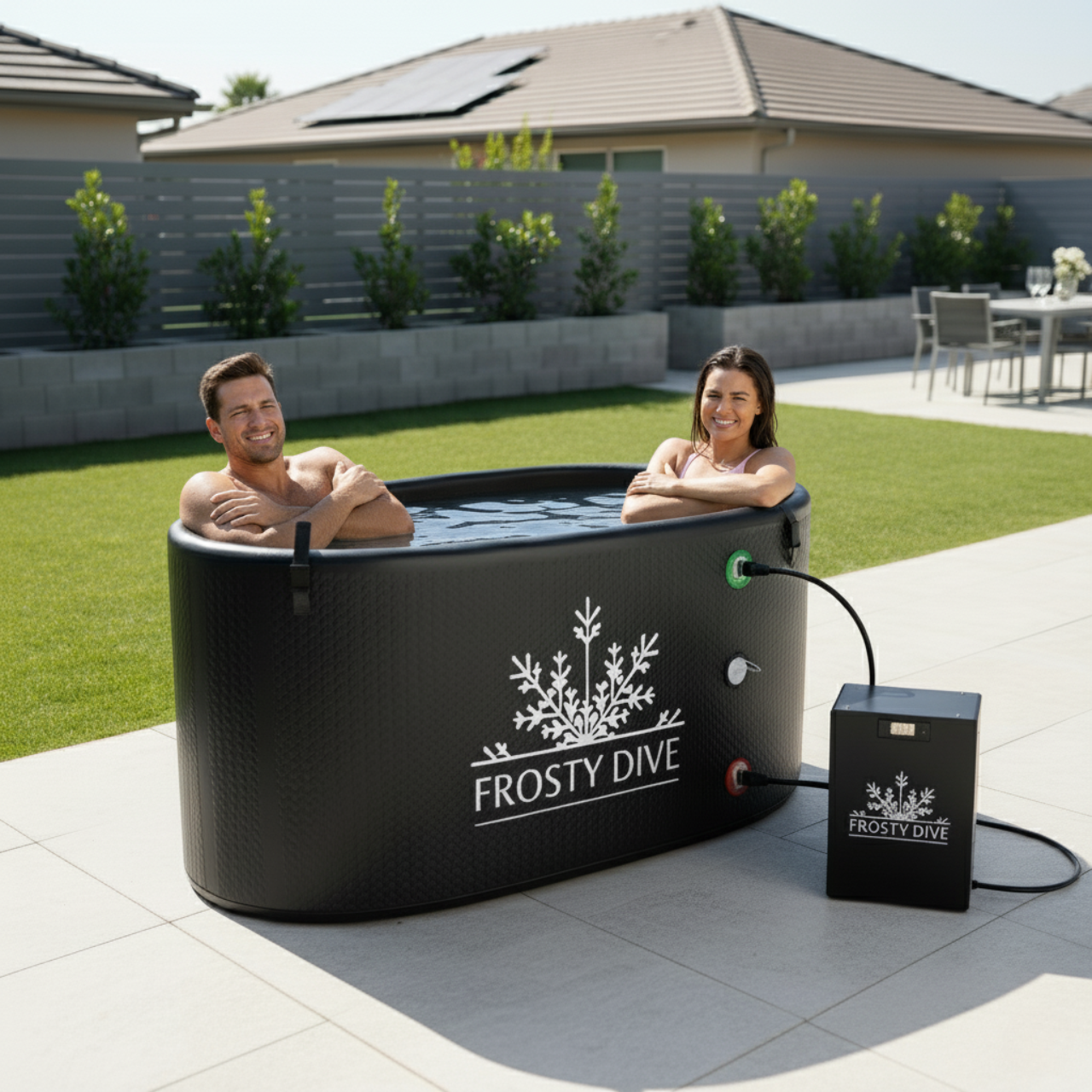 XXL ICE BATHTUB & PRO HP 1/3 ULTRA SMART CHILLER second image