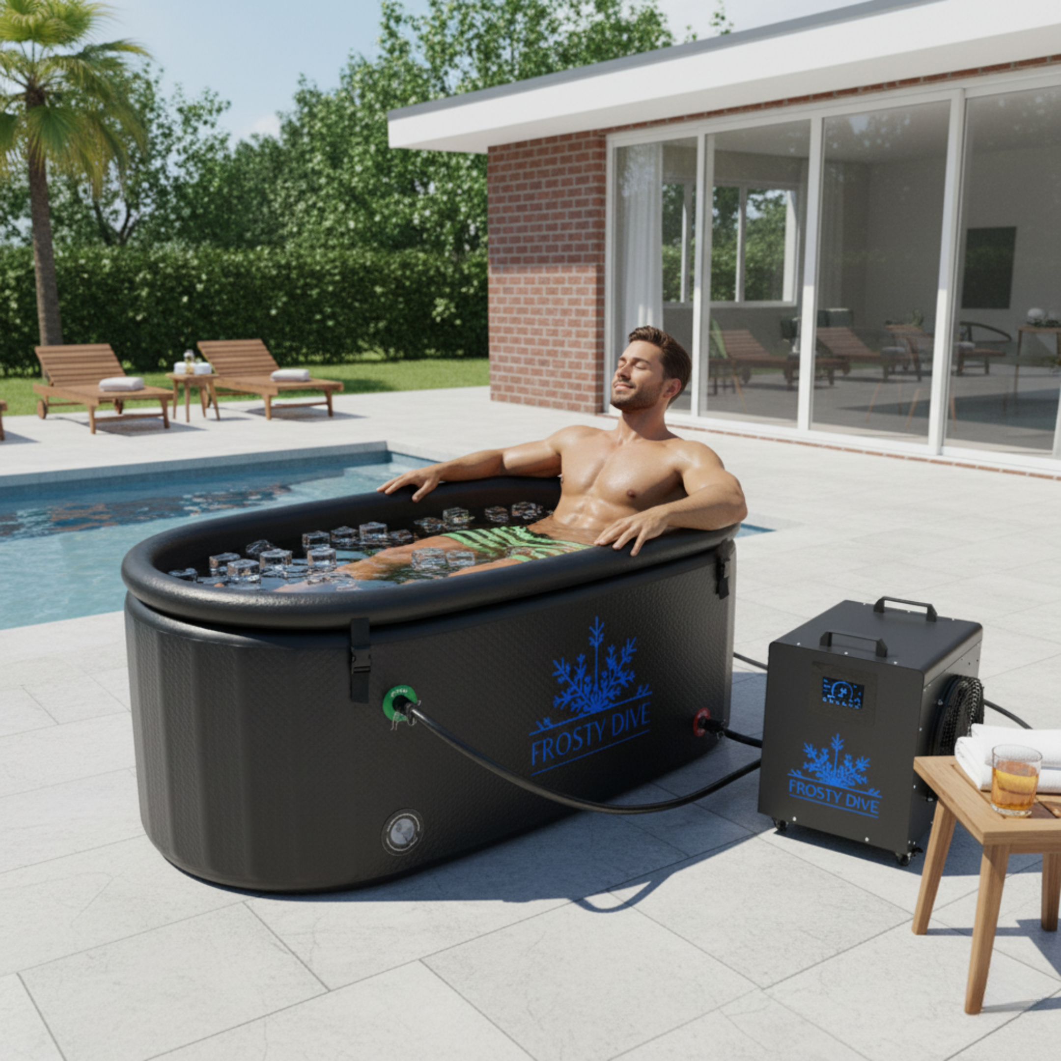 XL Ice Bathtub + 1/3 HP Chiller second image