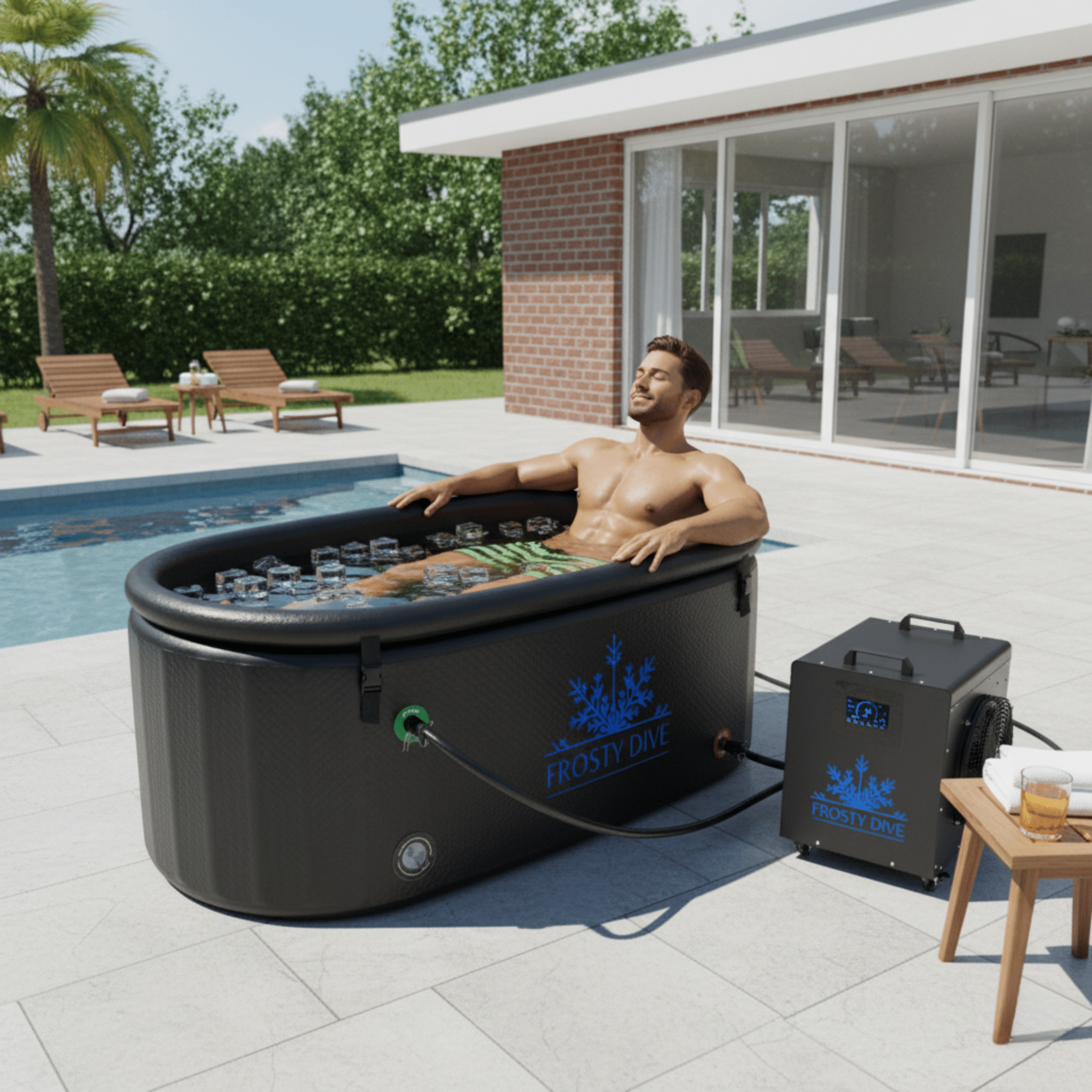 XL Ice Bathtub + 1/3 HP Chiller second image