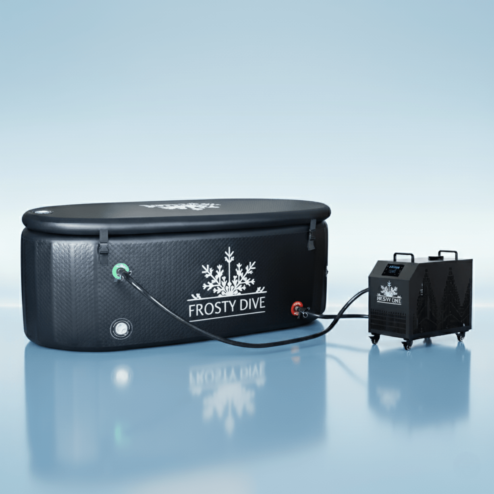 XXL Ice Bathtub + 1 HP Chiller second image