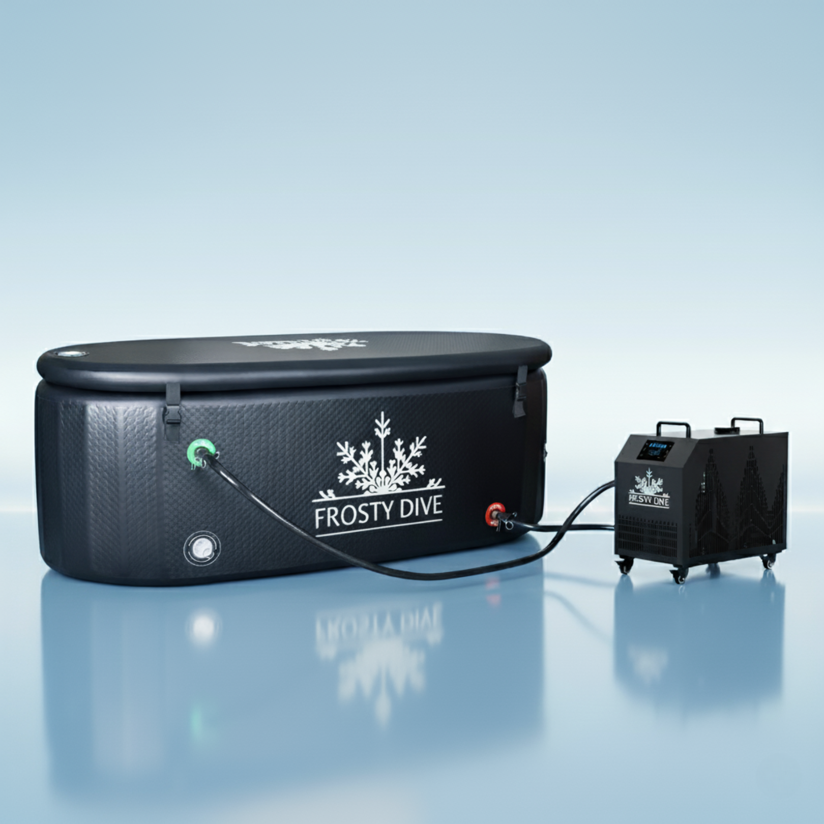 XXL Ice Bathtub + 1 HP Chiller second image