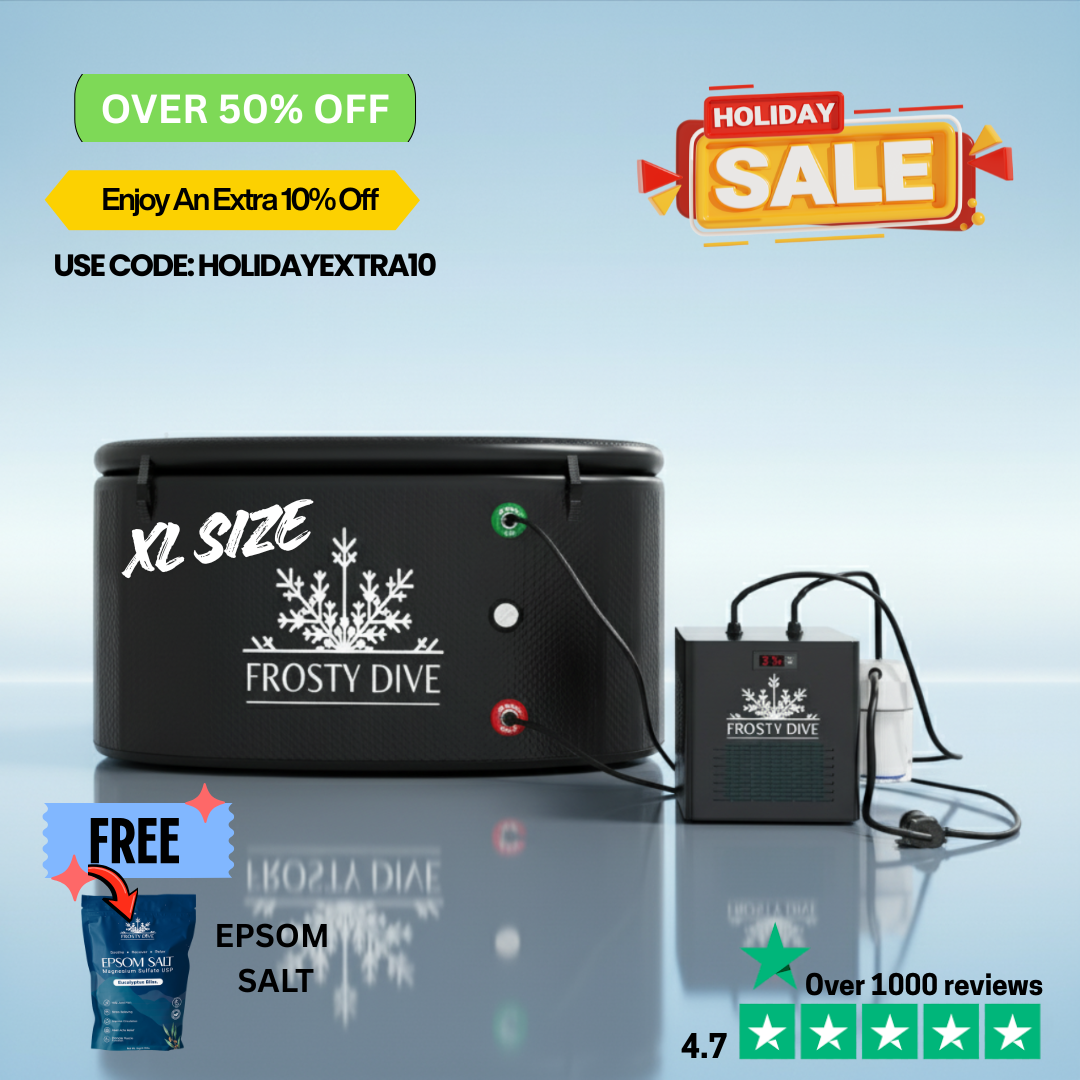 XL Ice Bathtub + 1/2 HP Chiller