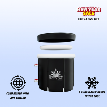 Portable Ice Bath Plunge - (Dual Valve)