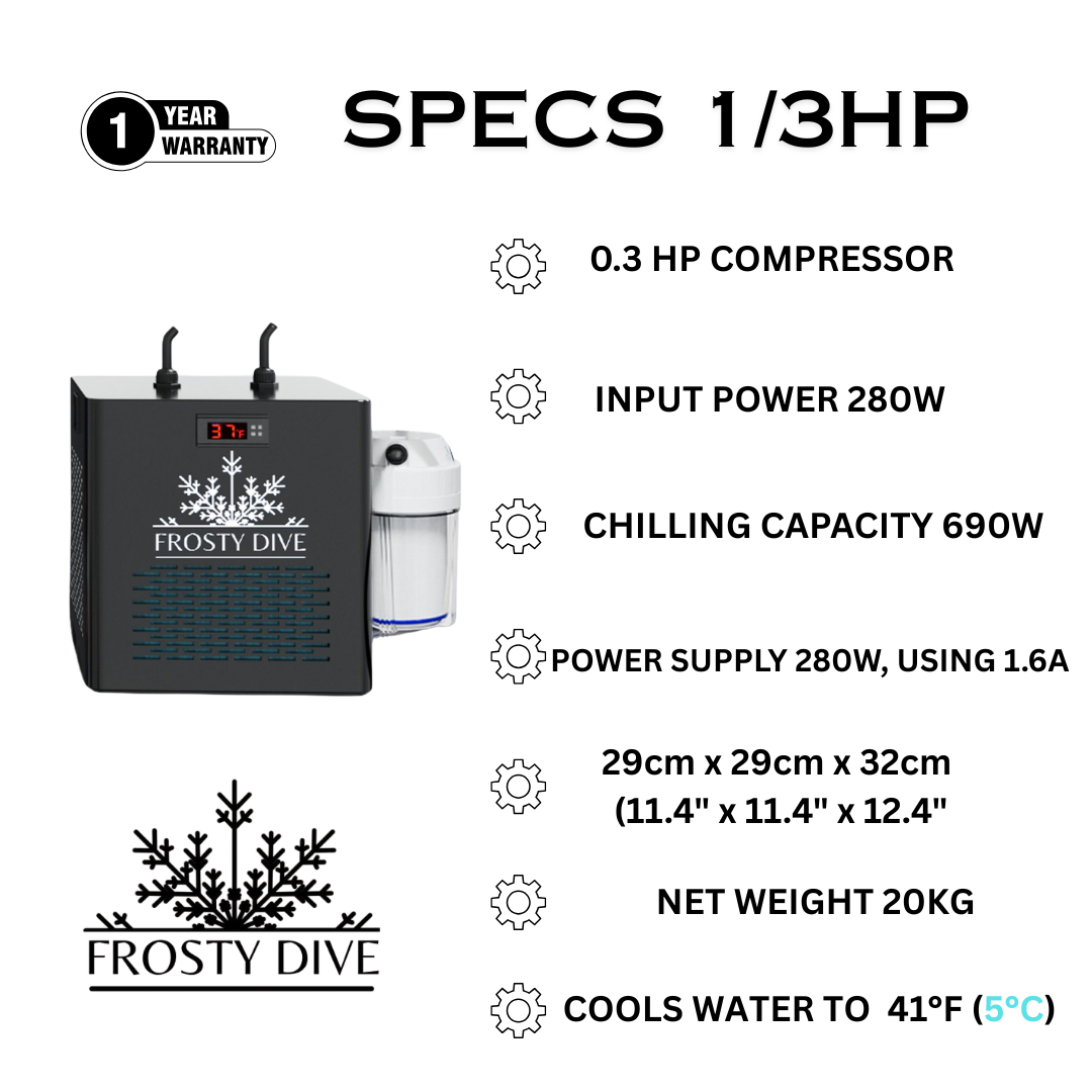 1/3 HP Chiller + Small Ice Plunge second image