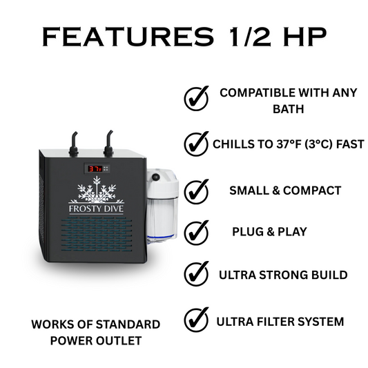 1/2 HP CHILLER & ELITE ICE BARREL