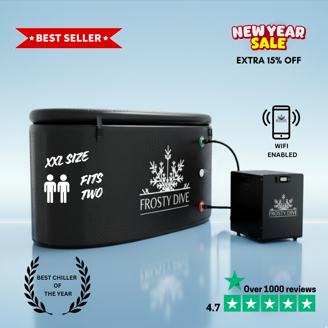 XXL ICE BATHTUB & PRO HP 1/3 ULTRA SMART CHILLER