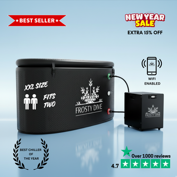 XXL ICE BATHTUB & PRO HP 1/3 ULTRA SMART CHILLER