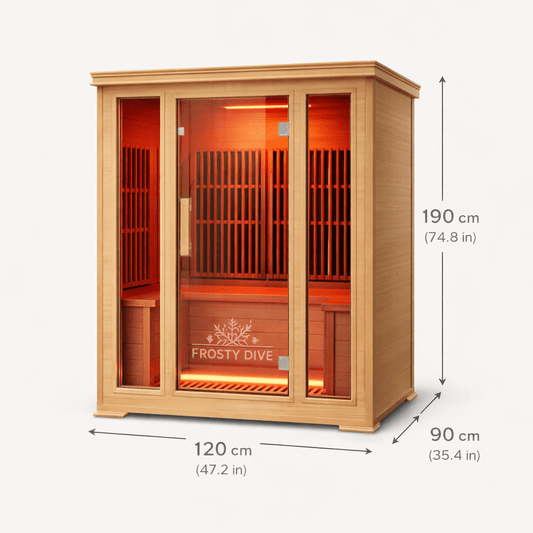 FROSTY DIVE PRO INFRARED SAUNA - Frosty Dive