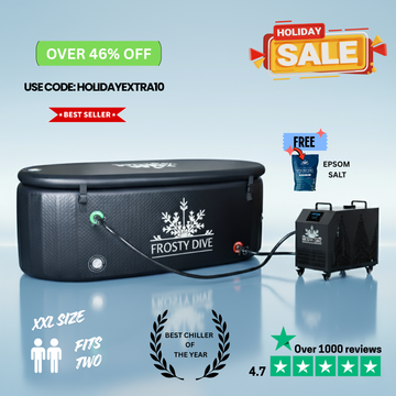 XXL Ice Bathtub + 1/2 HP Chiller