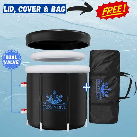 Portable Ice Bath Plunge(Dual Valve)