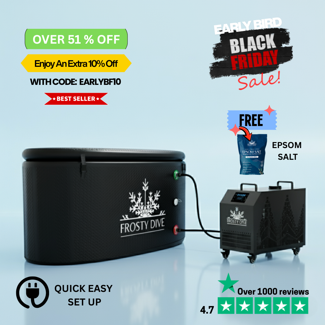 XL Ice Bathtub + 1 HP Chiller