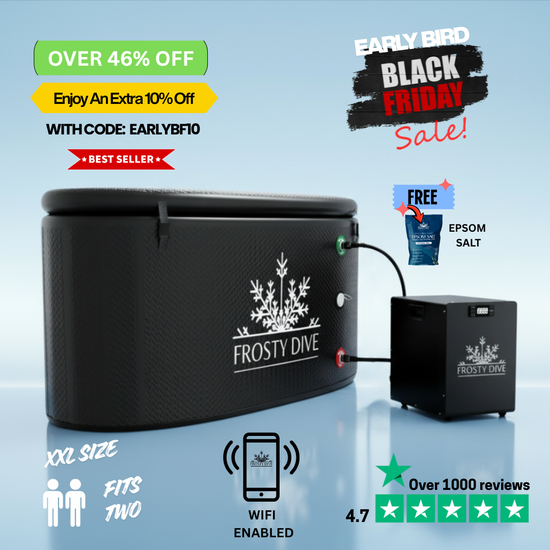 XXL ICE BATHTUB & PRO HP 1/3 ULTRA SMART CHILLER