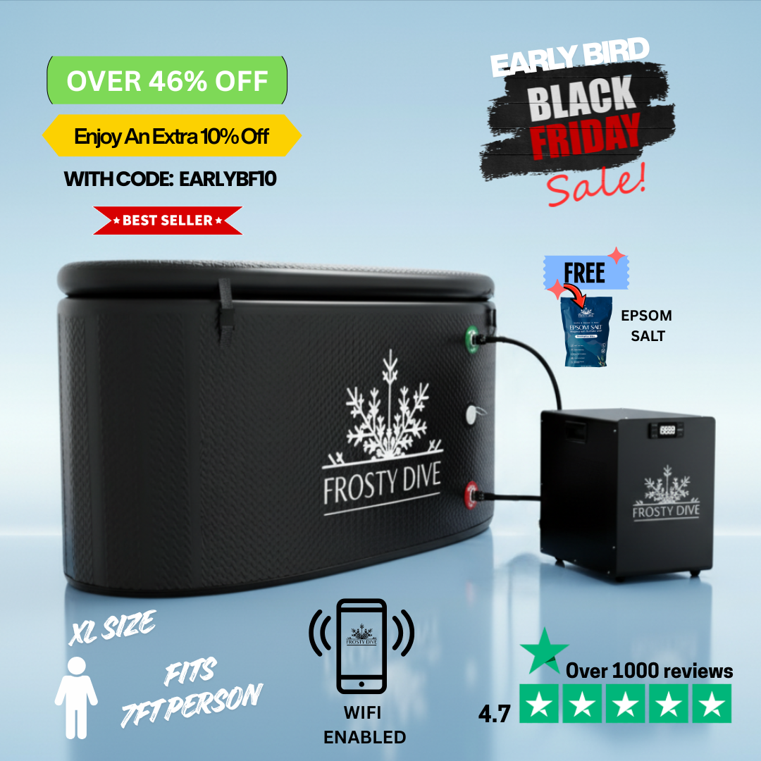 XL ICE BATHTUB & PRO HP 1/3 ULTRA SMART CHILLER