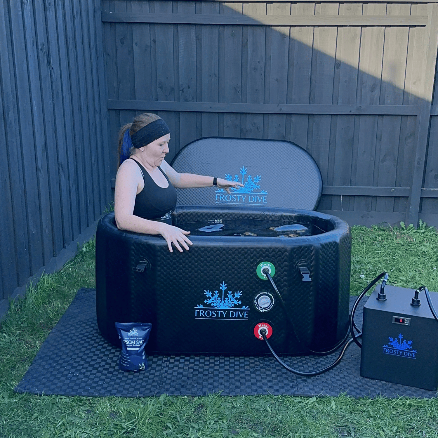 XL Ice Bathtub + 1 HP Chiller